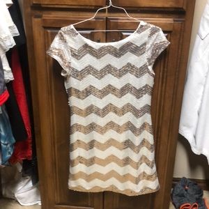 NWOT White House black market sequin dress